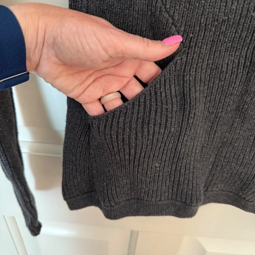 Lululemon The Sweater The Better Heathered Black 45663